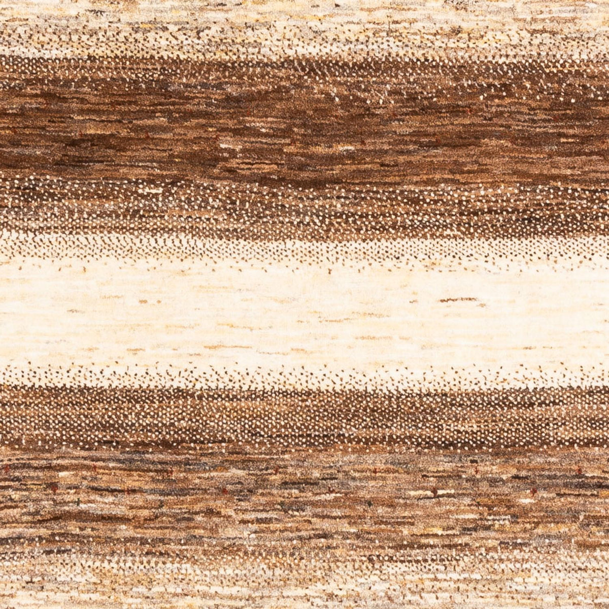 Gabbeh Teppich - Loribaft Perser - 201 x 158 cm - natur