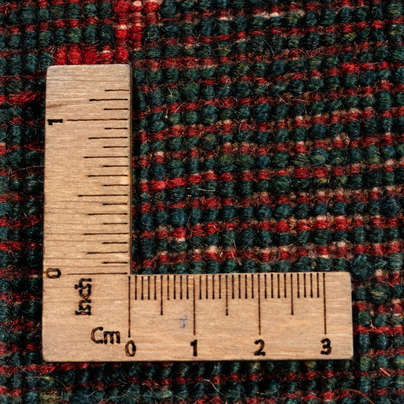 Gabbeh Teppich - Loribaft Perser - Royal - 212 x 161 cm - grün