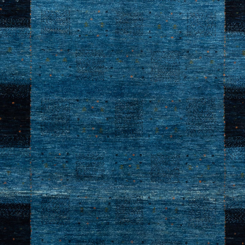 Gabbeh Teppich - Loribaft Perser - 209 x 152 cm - blau