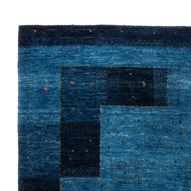 Gabbeh Teppich - Loribaft Perser - 209 x 152 cm - blau