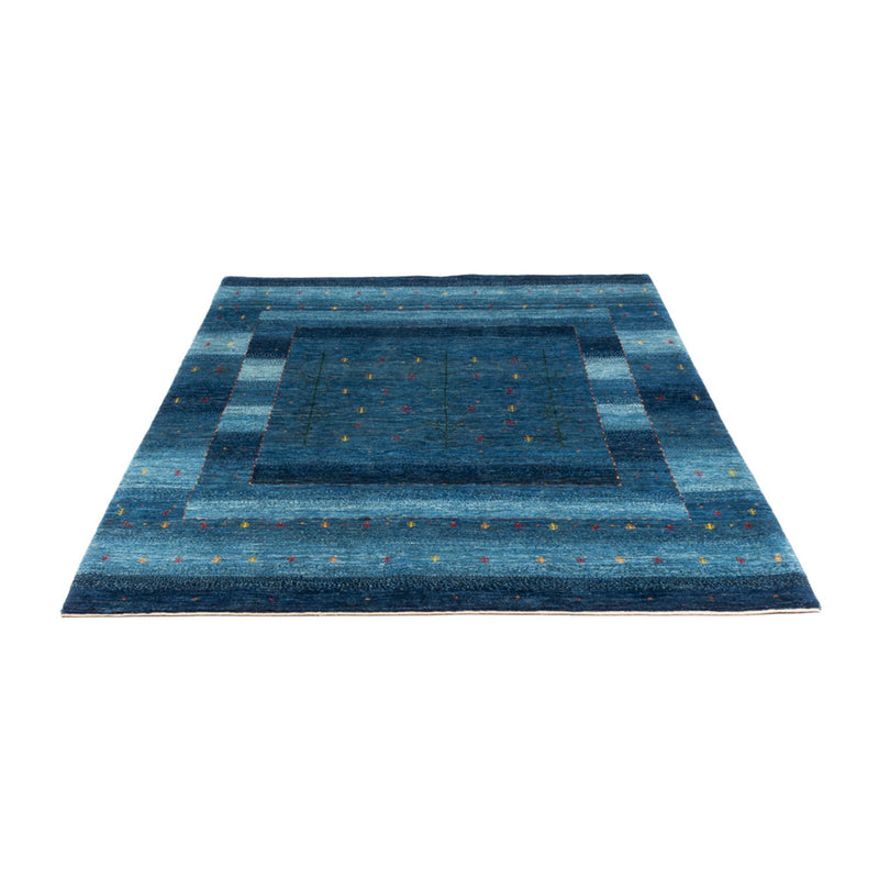 Gabbeh Teppich - Loribaft Perser - 209 x 154 cm - blau