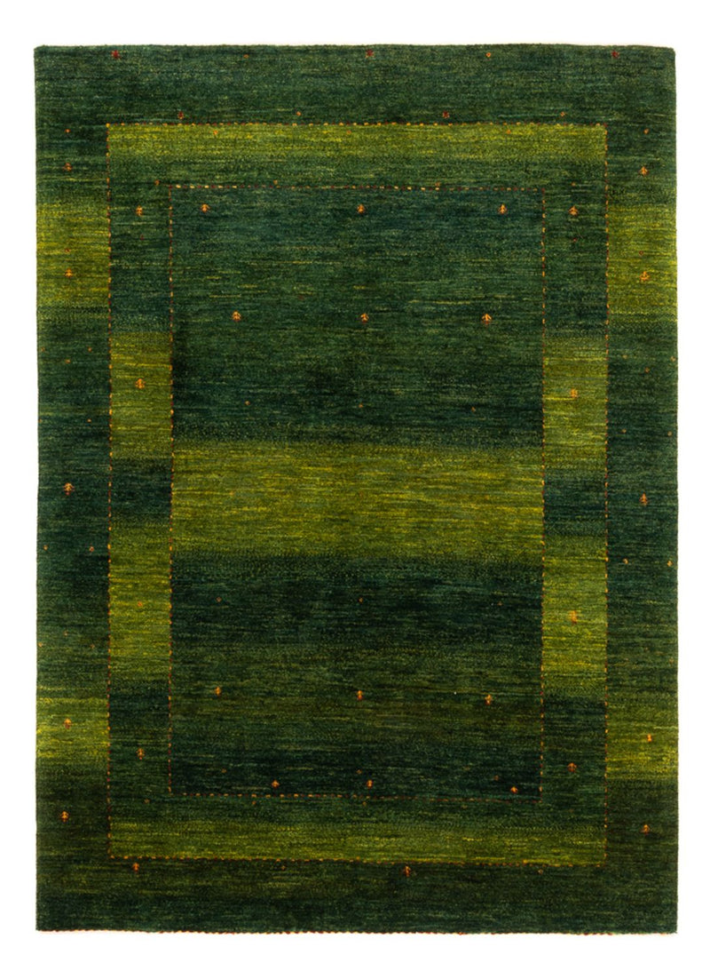 Gabbeh Teppich - Loribaft Perser - 198 x 146 cm - grün