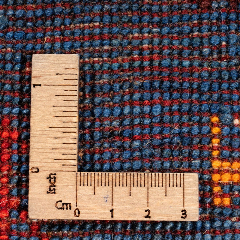 Gabbeh Teppich - Loribaft Perser - Royal - 190 x 147 cm - blau