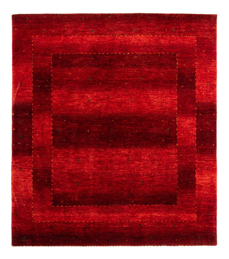 Gabbeh Teppich - Loribaft Perser - 170 x 147 cm - rot
