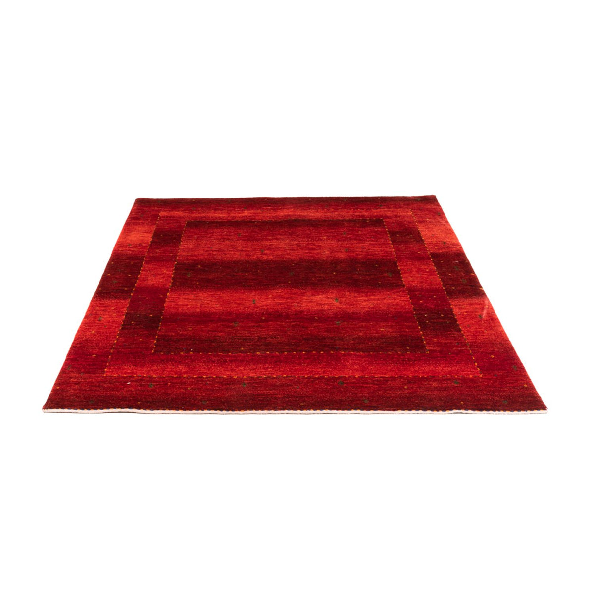 Gabbeh Teppich - Loribaft Perser - 170 x 147 cm - rot