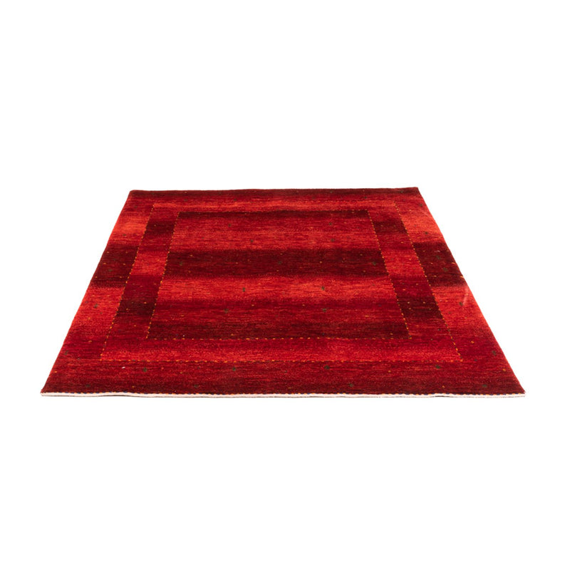 Gabbeh Teppich - Loribaft Perser - 170 x 147 cm - rot