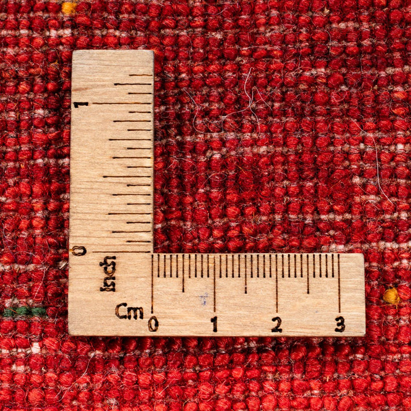 Gabbeh Teppich - Loribaft Perser - 170 x 147 cm - rot