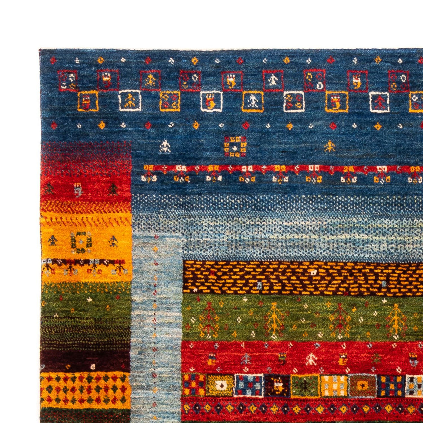 Loribaft Dywan 194x165cm - Perserteppich Wollteppich