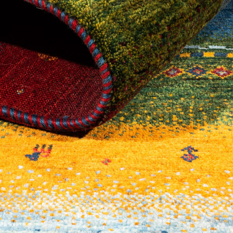 Gabbeh Teppich - Loribaft Perser - Royal - 210 x 148 cm - mehrfarbig