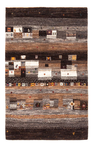 Dywan Gabbeh - Loribaft Perski - Royal - 129 x 84 cm - wielokolorowy