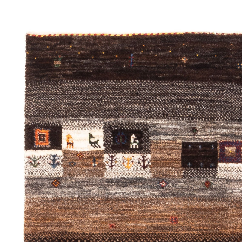 Dywan Gabbeh - Loribaft Perski - Royal - 129 x 84 cm - wielokolorowy