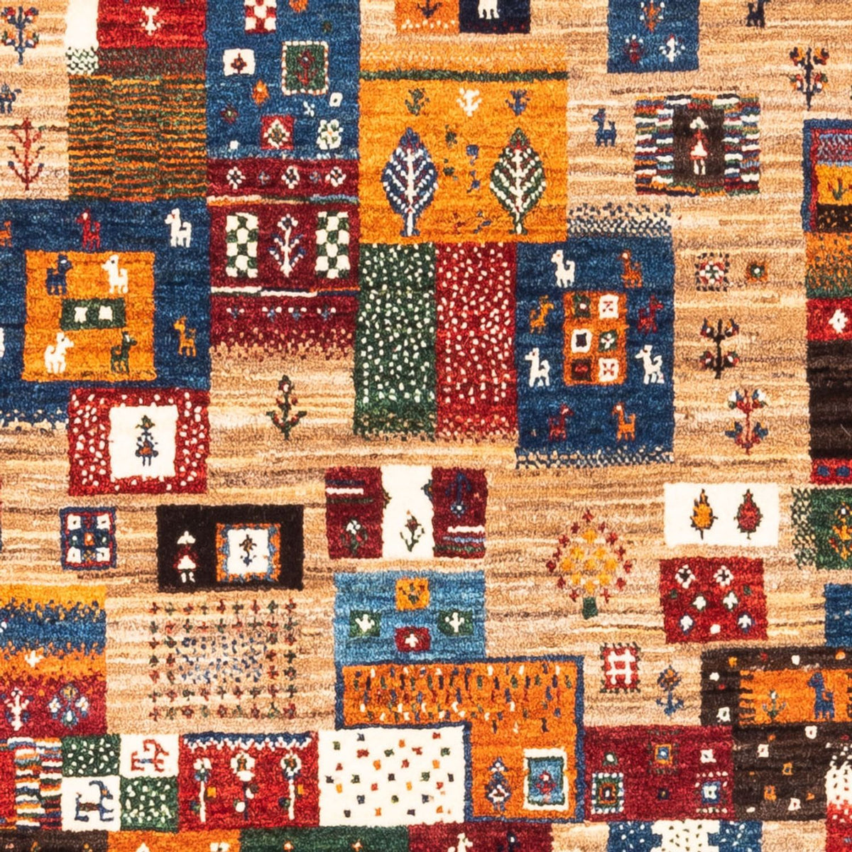 Gabbeh Teppich - Loribaft Perser - Royal - 140 x 100 cm - mehrfarbig