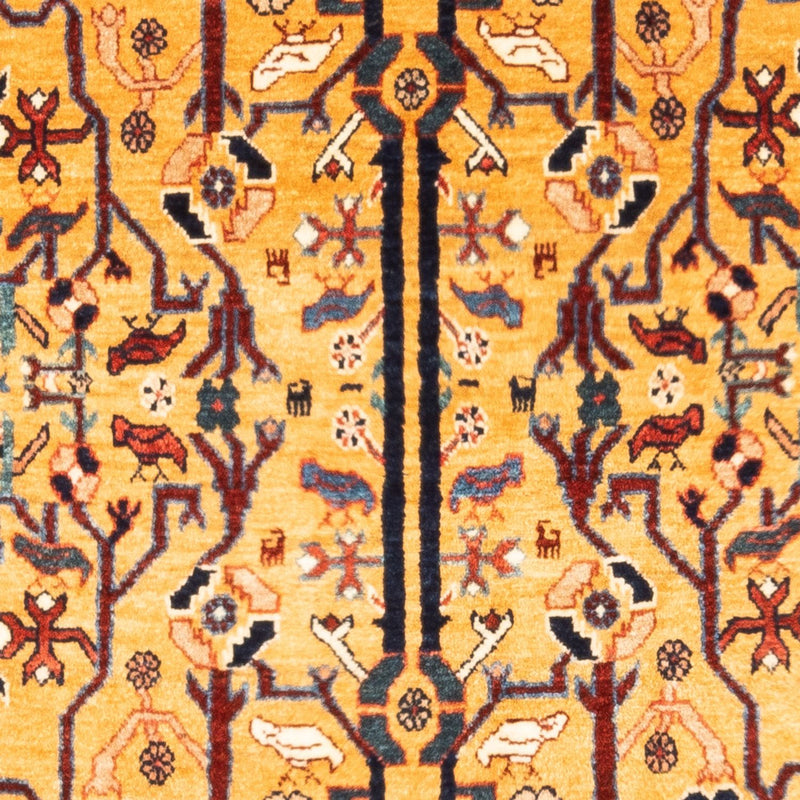 Gabbeh Teppich - Perser - 170 x 110 cm - gold