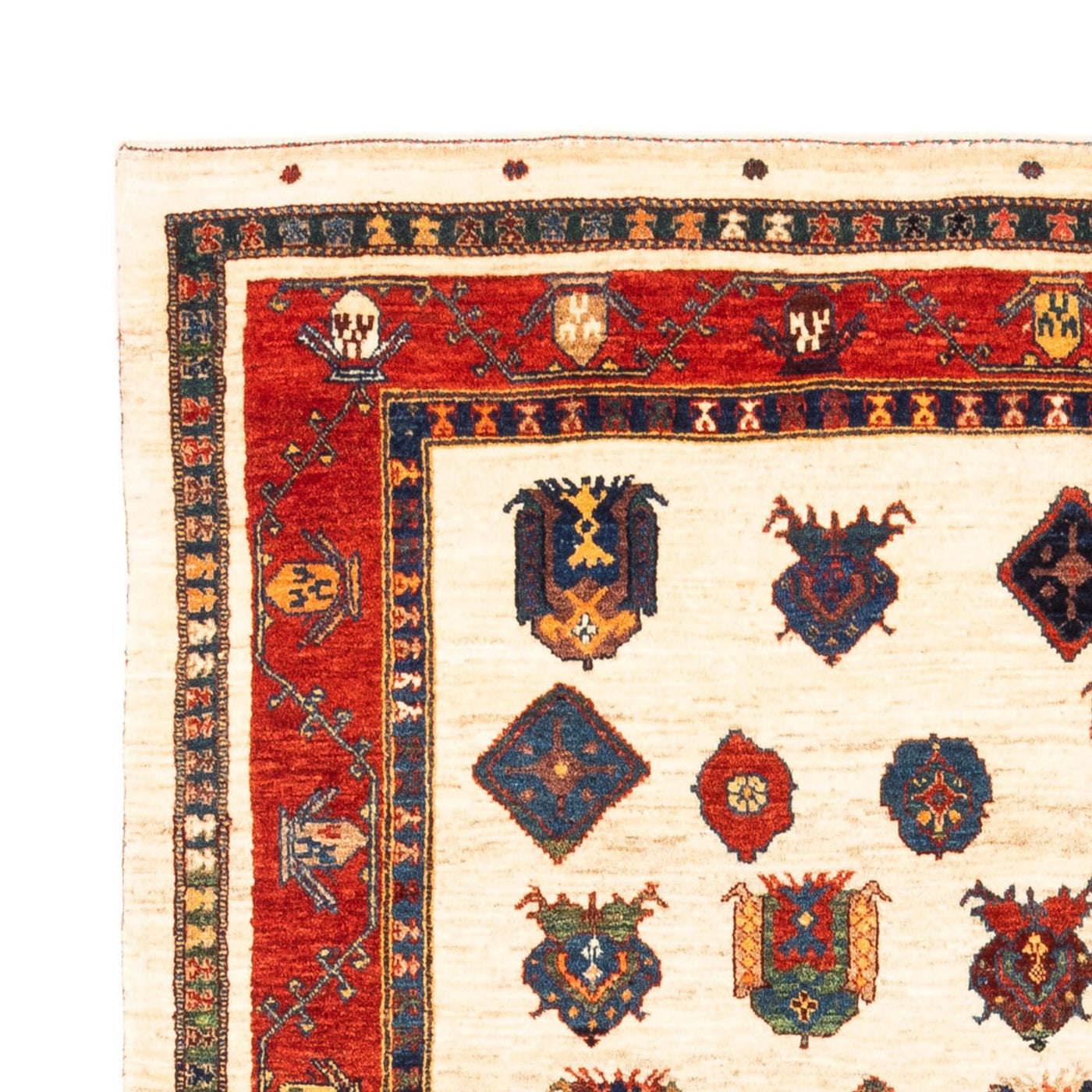 Gabbeh perski Dywan 214x154cm - Perserteppich Wollteppich