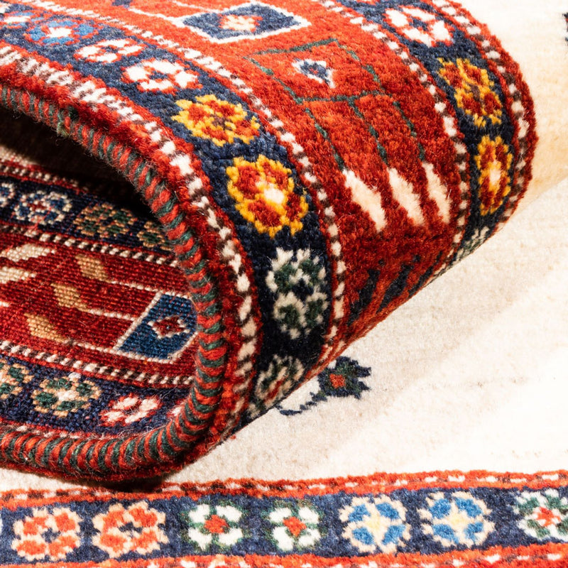 Gabbeh Teppich - Perser - 147 x 102 cm - beige