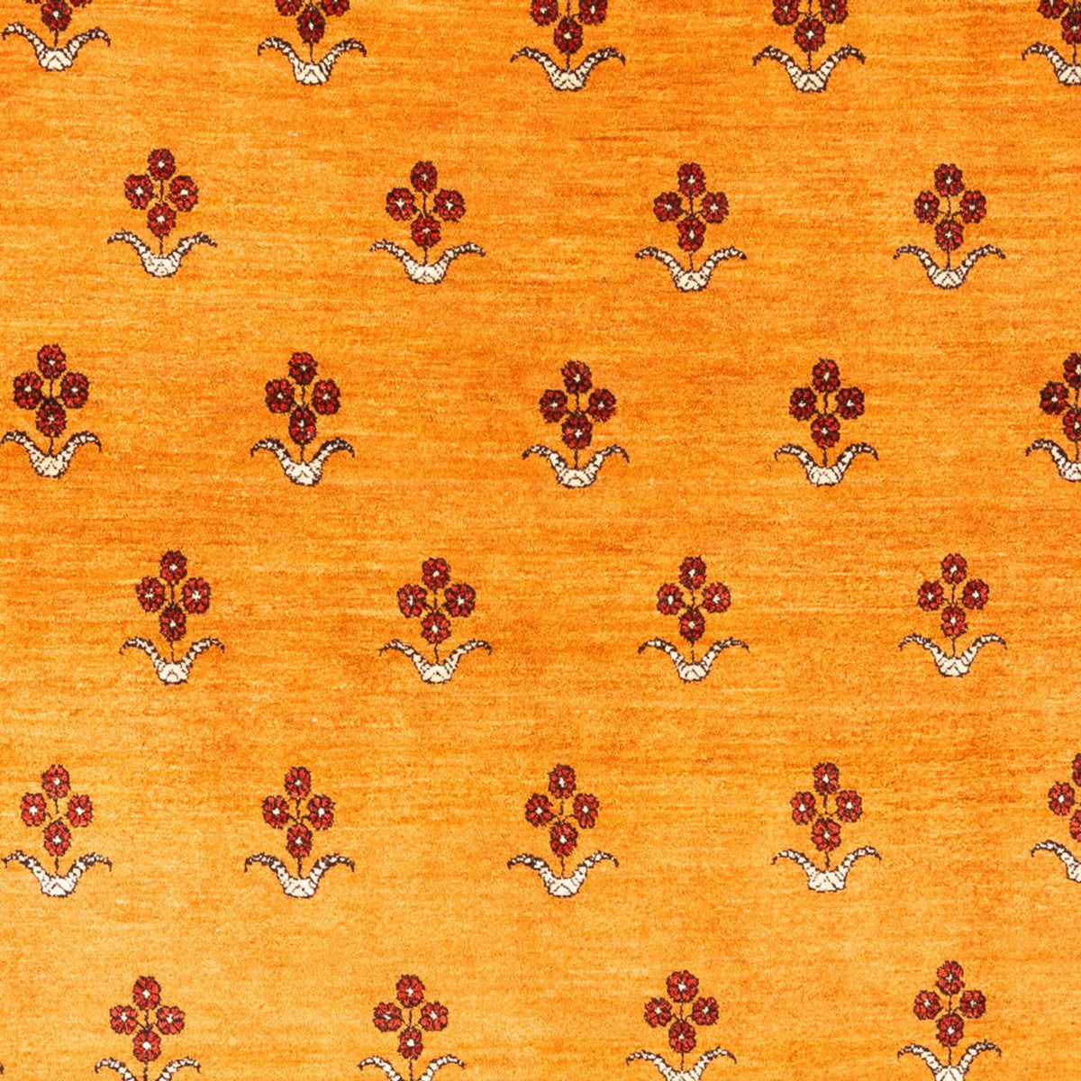 Gabbeh Teppich - Perser - 237 x 177 cm - gold