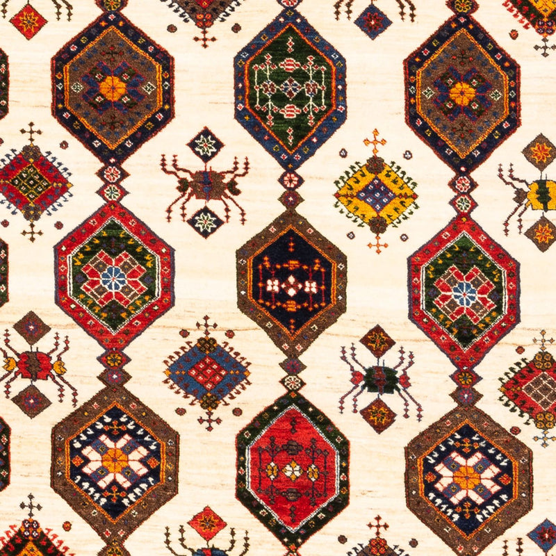 Gabbeh Teppich - Perser - 205 x 153 cm - mehrfarbig