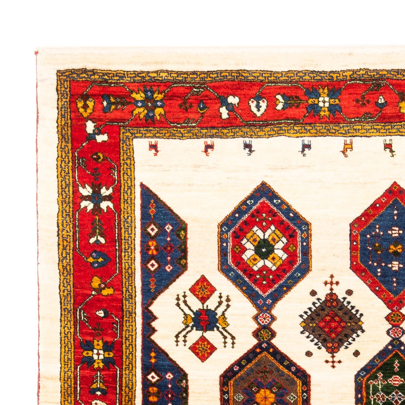 Gabbeh perski Dywan 205x153cm - Perserteppich Wollteppich