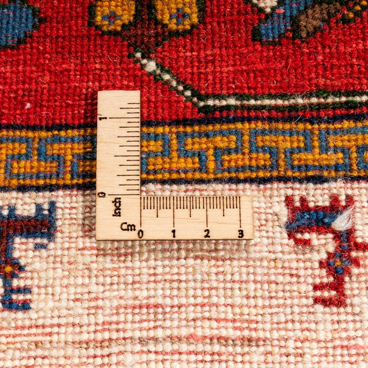 Gabbeh Teppich - Perser - 205 x 153 cm - mehrfarbig