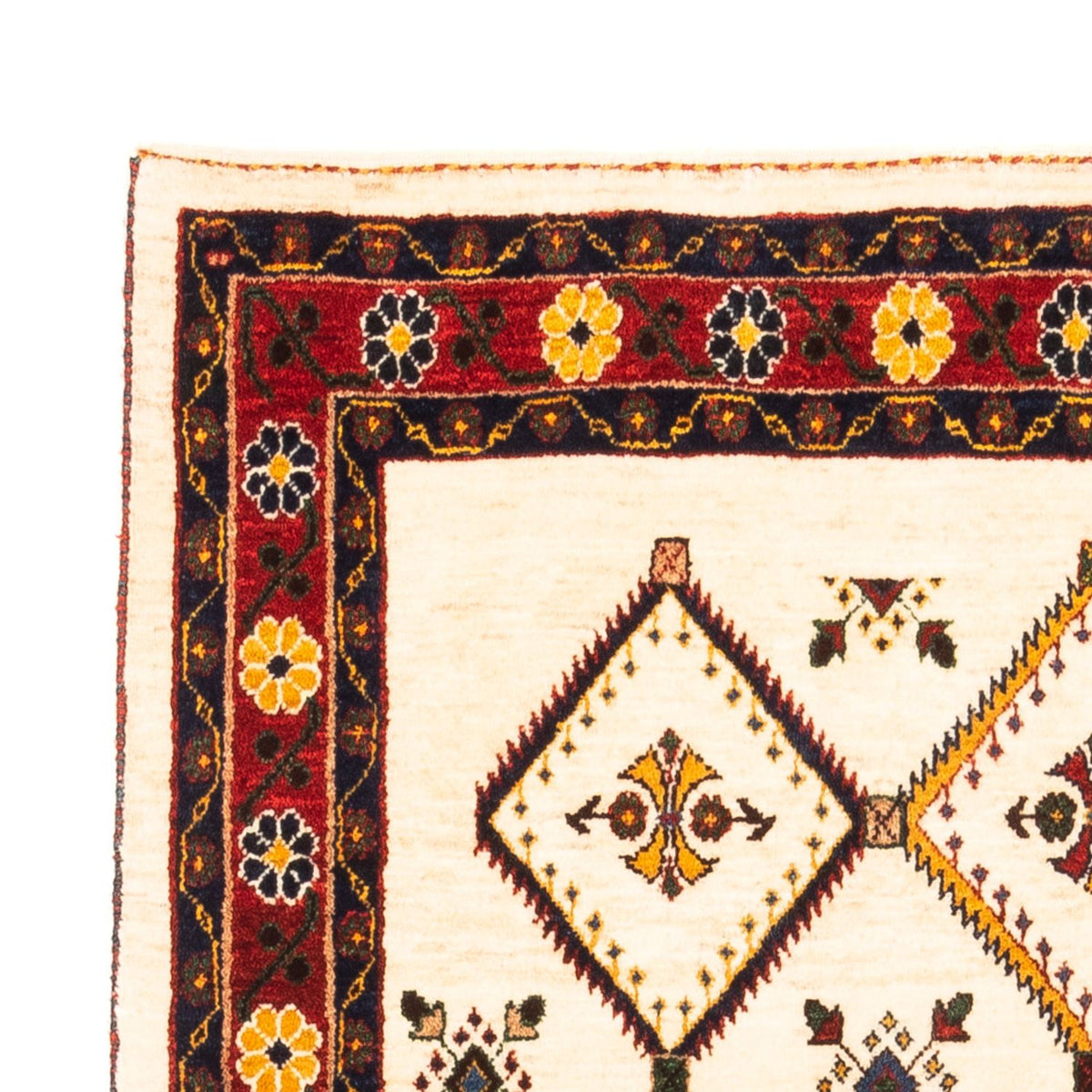 Gabbeh perski Dywan 114x155cm - Perserteppich Wollteppich
