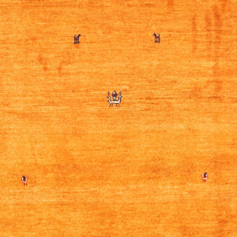 Gabbeh Teppich - Perser - 162 x 107 cm - gold