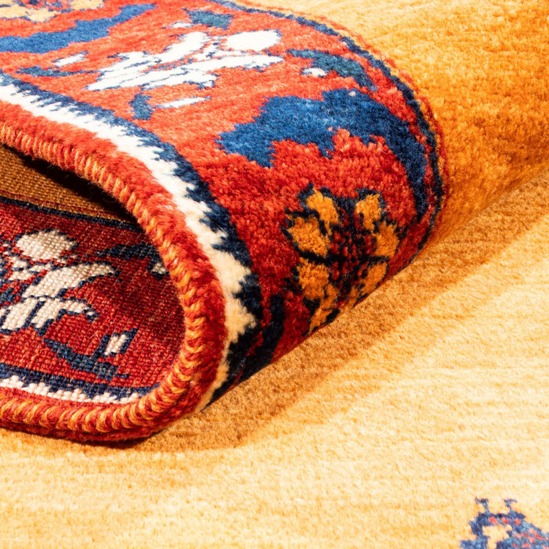 Gabbeh Teppich - Perser - 162 x 107 cm - gold