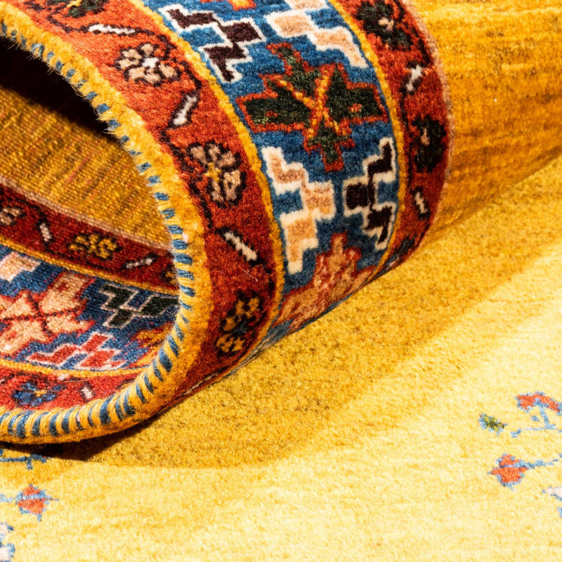 Gabbeh Teppich - Perser - 158 x 90 cm - gold