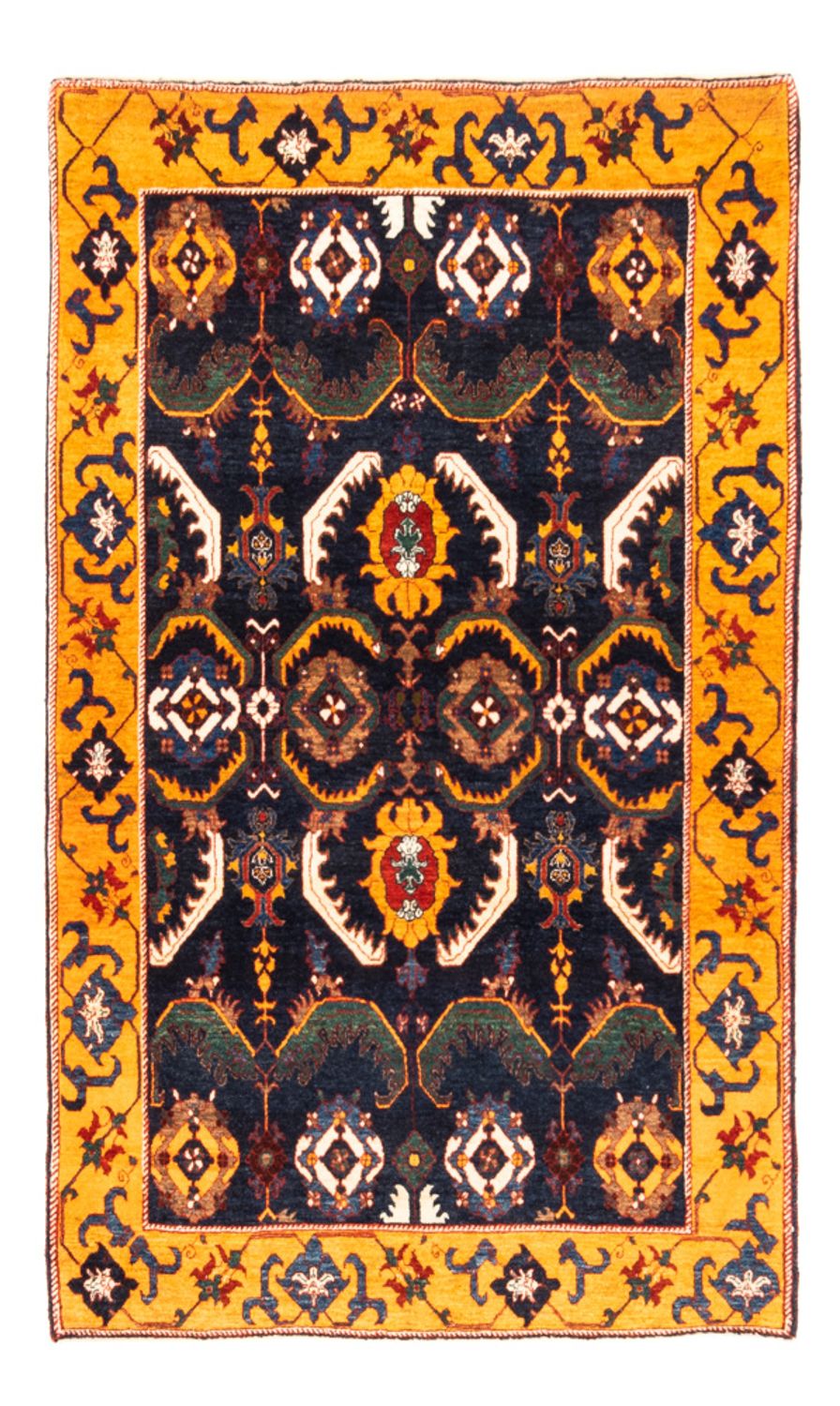 Gabbeh Teppich - Perser - 173 x 113 cm - dunkelblau