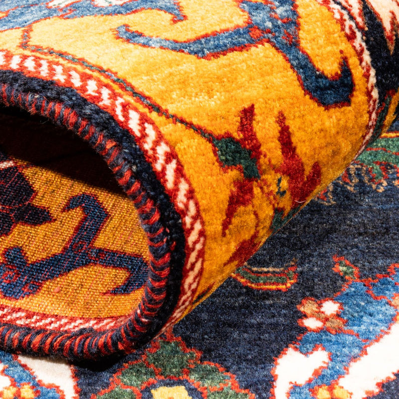 Gabbeh Teppich - Perser - 173 x 113 cm - dunkelblau