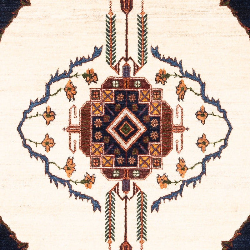 Gabbeh Teppich - Perser - 162 x 115 cm - creme