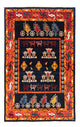 Gabbeh perski Dywan 160x108cm - Perserteppich Wollteppich