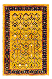 Gabbeh perski Dywan 188x126cm - Perserteppich Wollteppich – product image