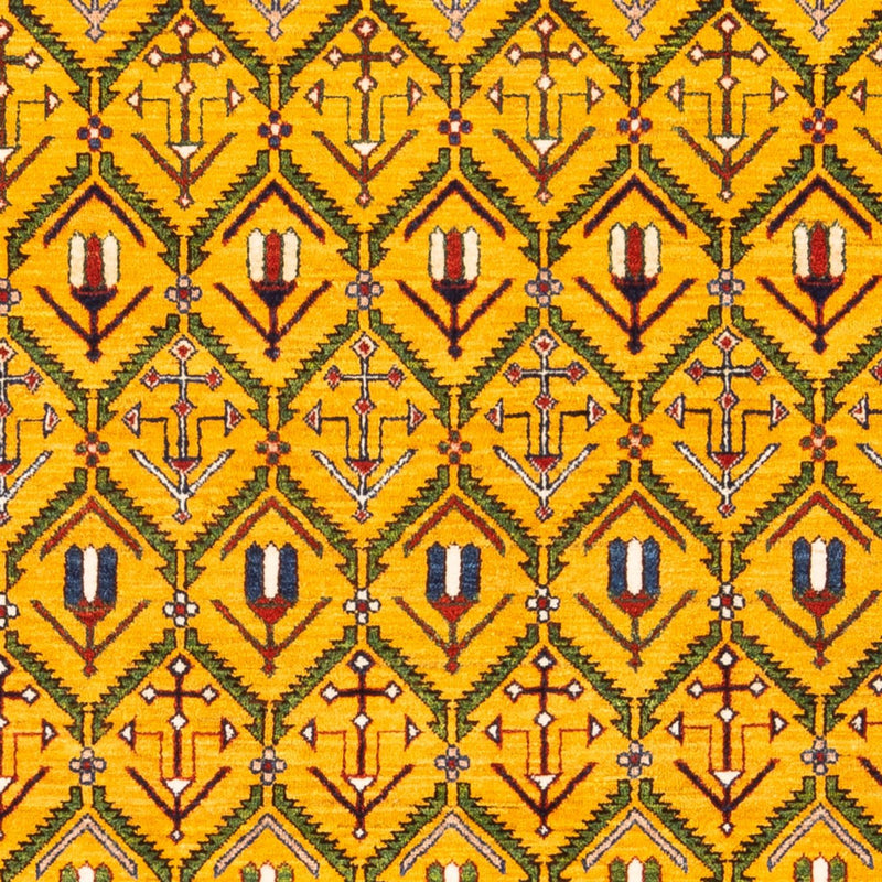 Gabbeh Teppich - Perser - 188 x 126 cm - gold