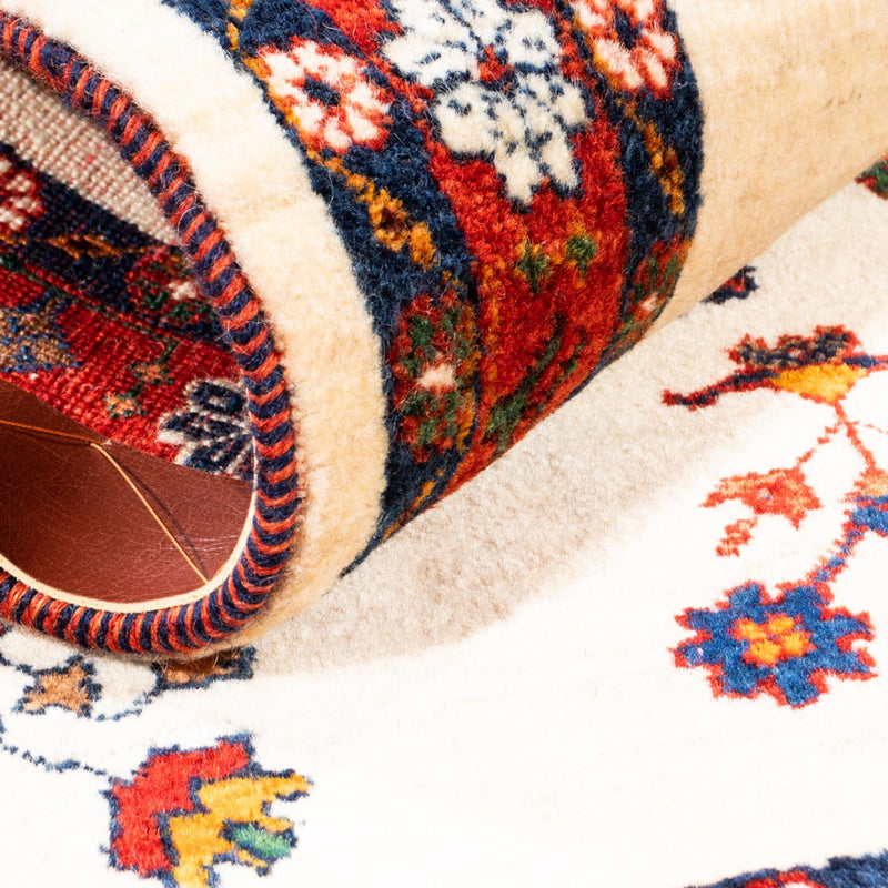 Gabbeh Teppich - Perser - 125 x 80 cm - creme