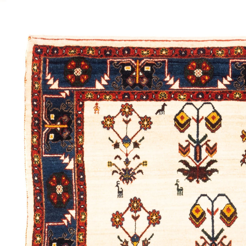 Gabbeh Teppich - Perser - 170 x 114 cm - creme