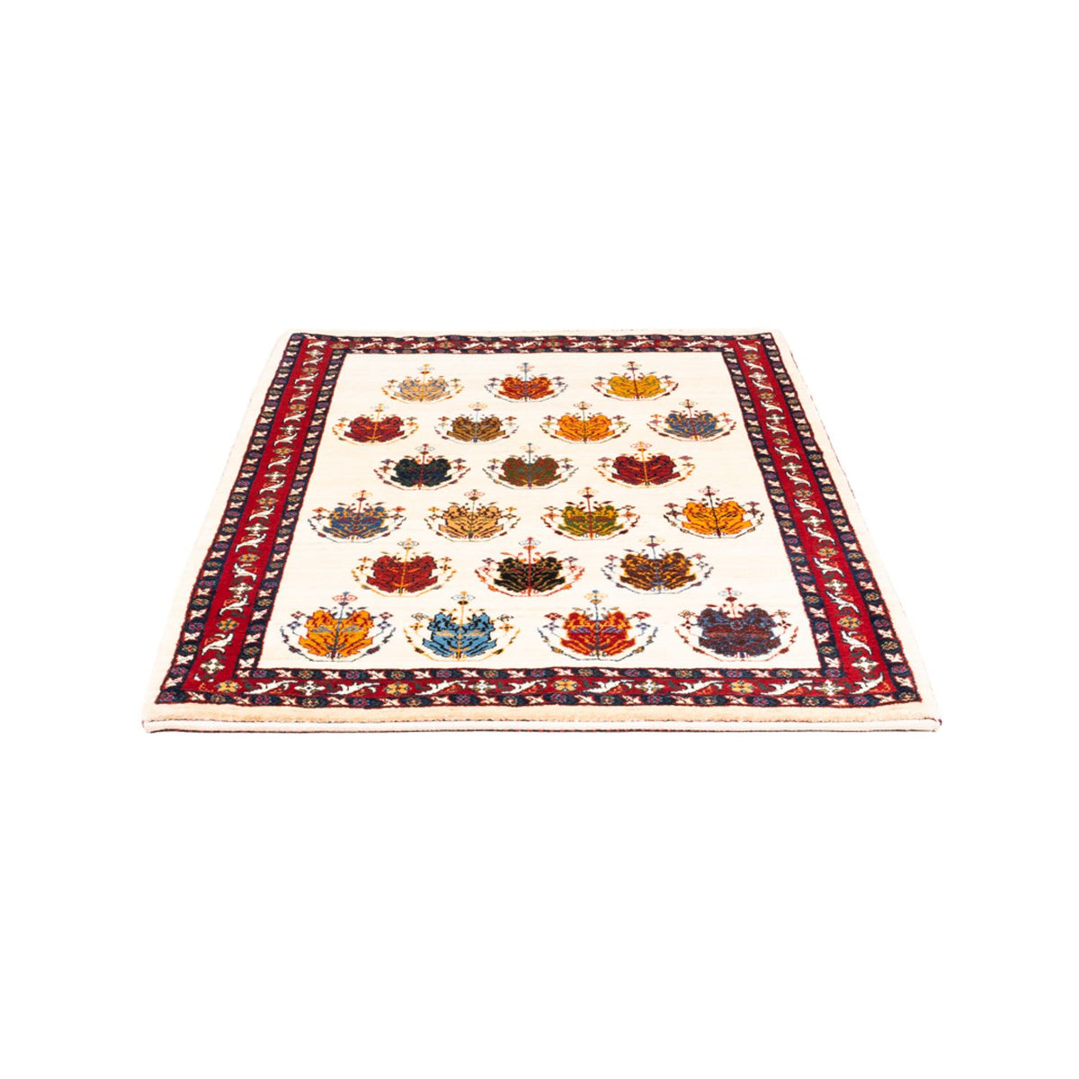 Gabbeh Teppich - Perser - 140 x 105 cm - creme