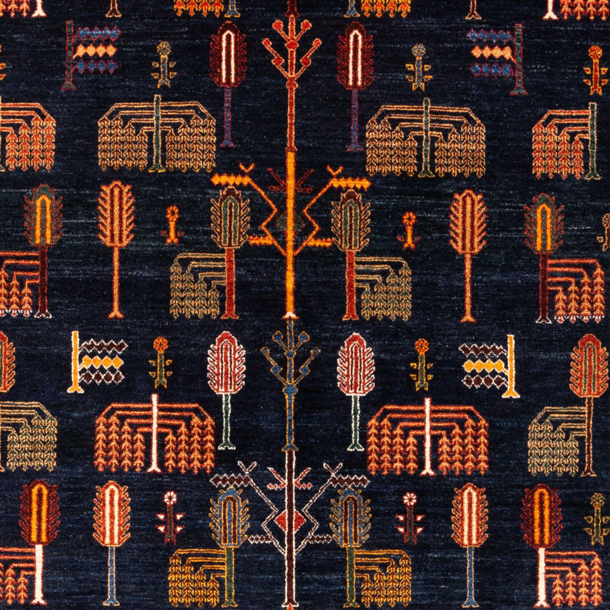 Gabbeh Teppich - Perser - 240 x 170 cm - dunkelblau