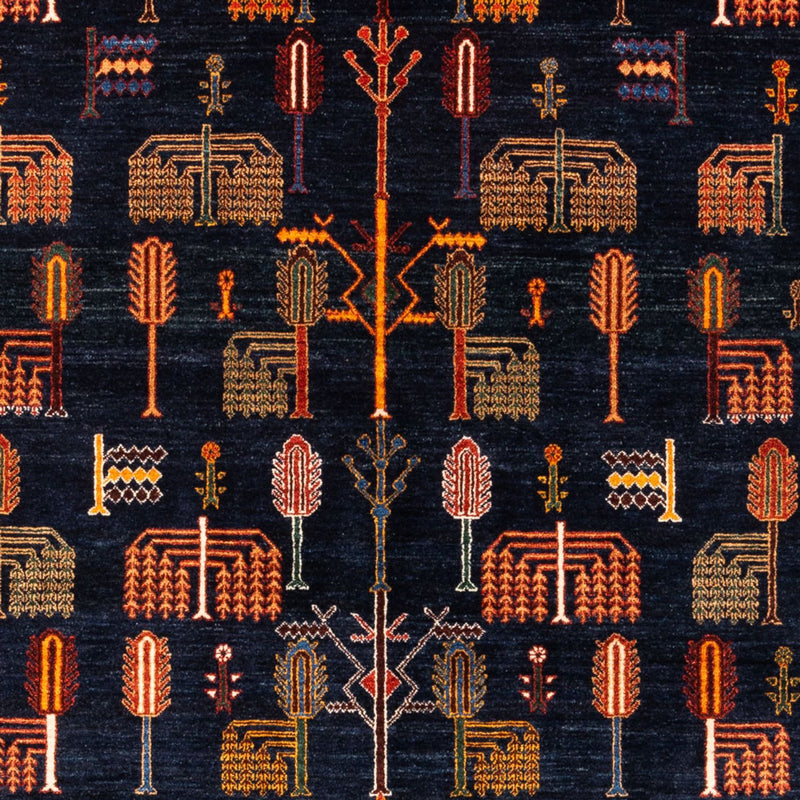 Gabbeh Teppich - Perser - 240 x 170 cm - dunkelblau