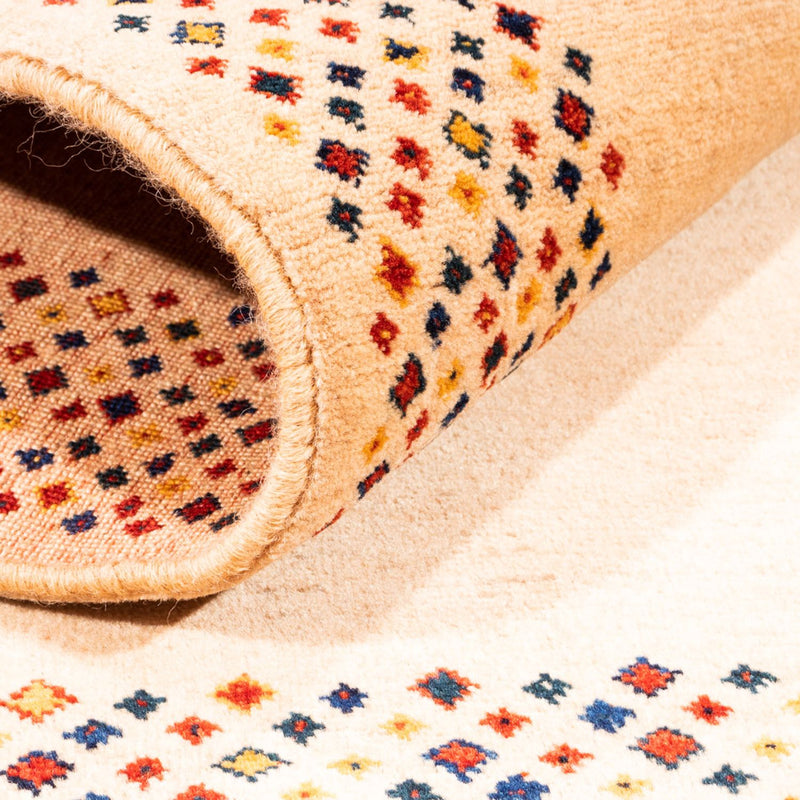 Gabbeh Teppich - Perser - 146 x 105 cm - beige