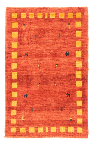 Gabbeh Teppich - Perser - 150 x 103 cm - terrakotta