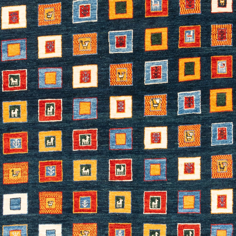 Gabbeh Teppich - Perser - 238 x 168 cm - mehrfarbig