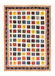 Gabbeh perski Dywan 207x157cm - Perserteppich Wollteppich