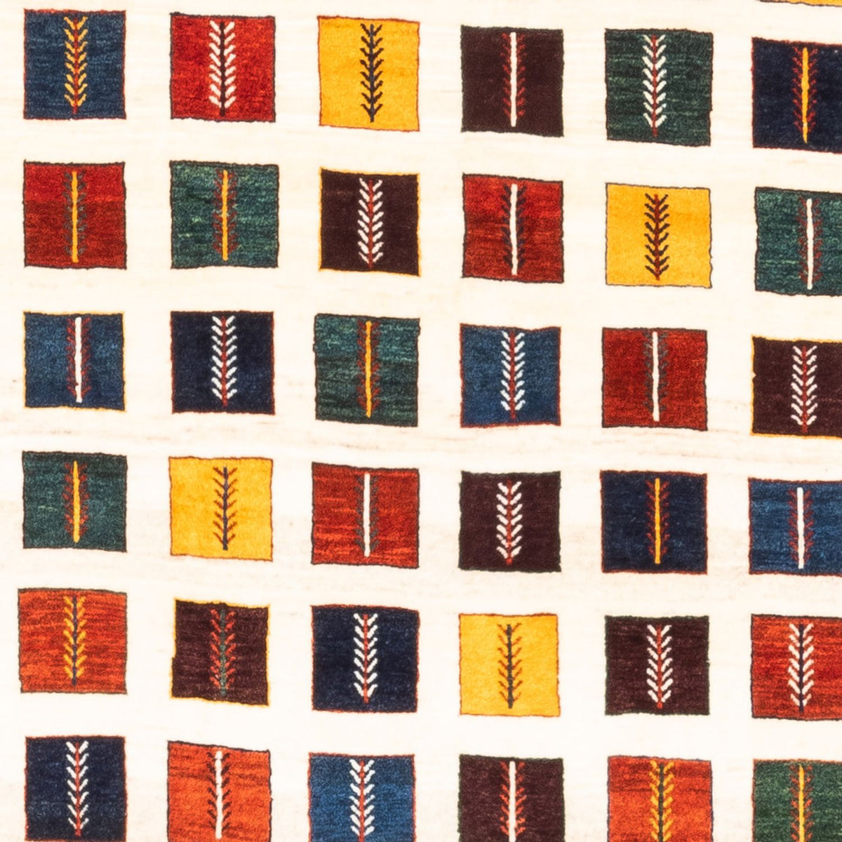 Gabbeh Teppich - Perser - 207 x 157 cm - mehrfarbig