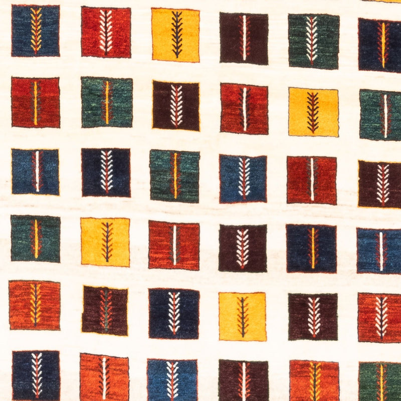 Gabbeh Teppich - Perser - 207 x 157 cm - mehrfarbig