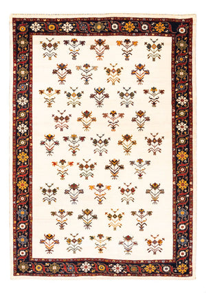 Gabbeh Teppich - Perser - 245 x 177 cm - creme