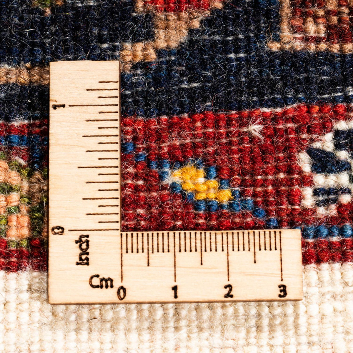 Gabbeh Teppich - Perser - 245 x 177 cm - creme