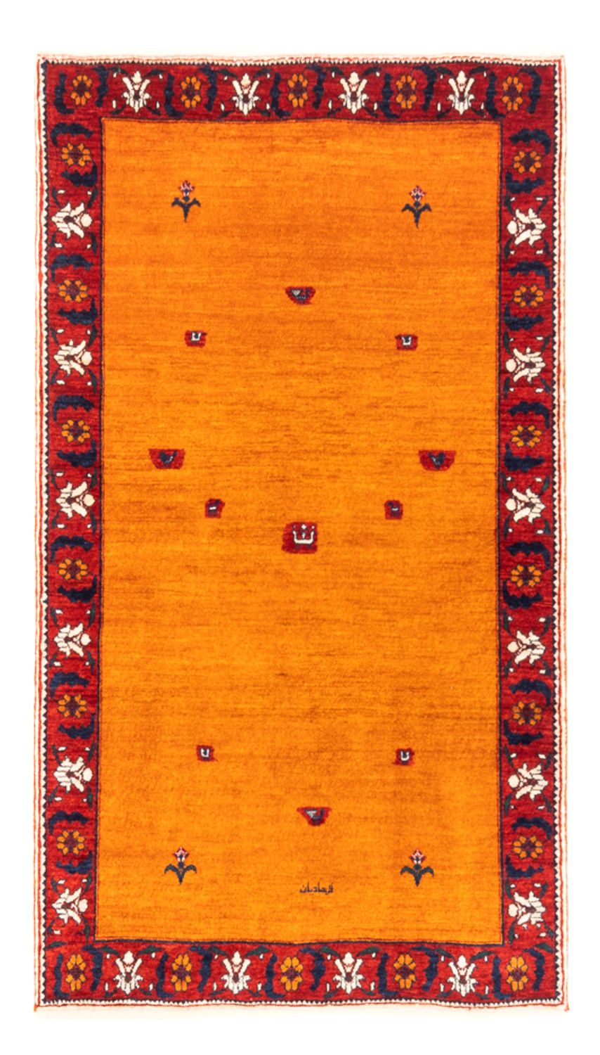 Gabbeh Teppich - Perser - 165 x 104 cm - gold