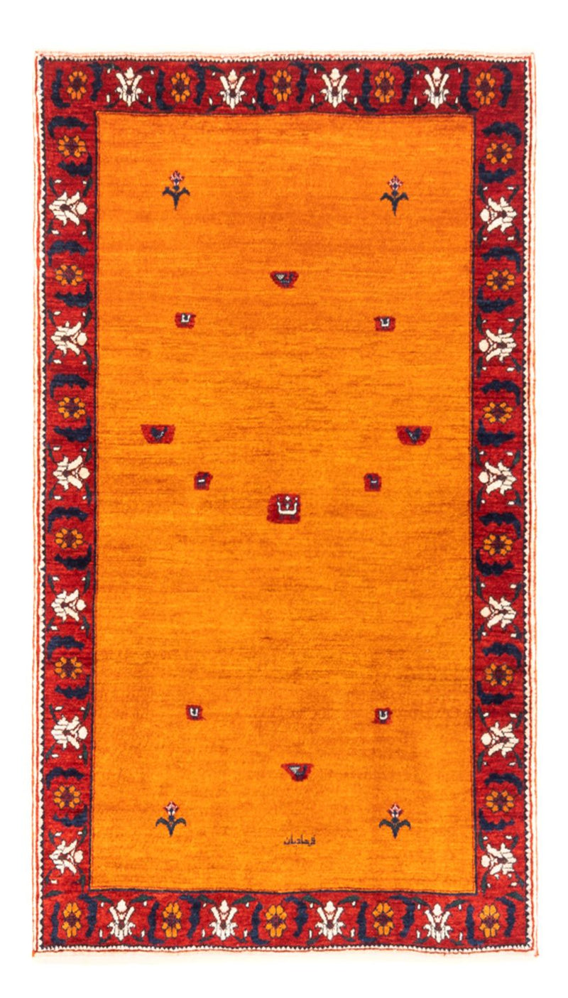 Gabbeh Teppich - Perser - 165 x 104 cm - gold