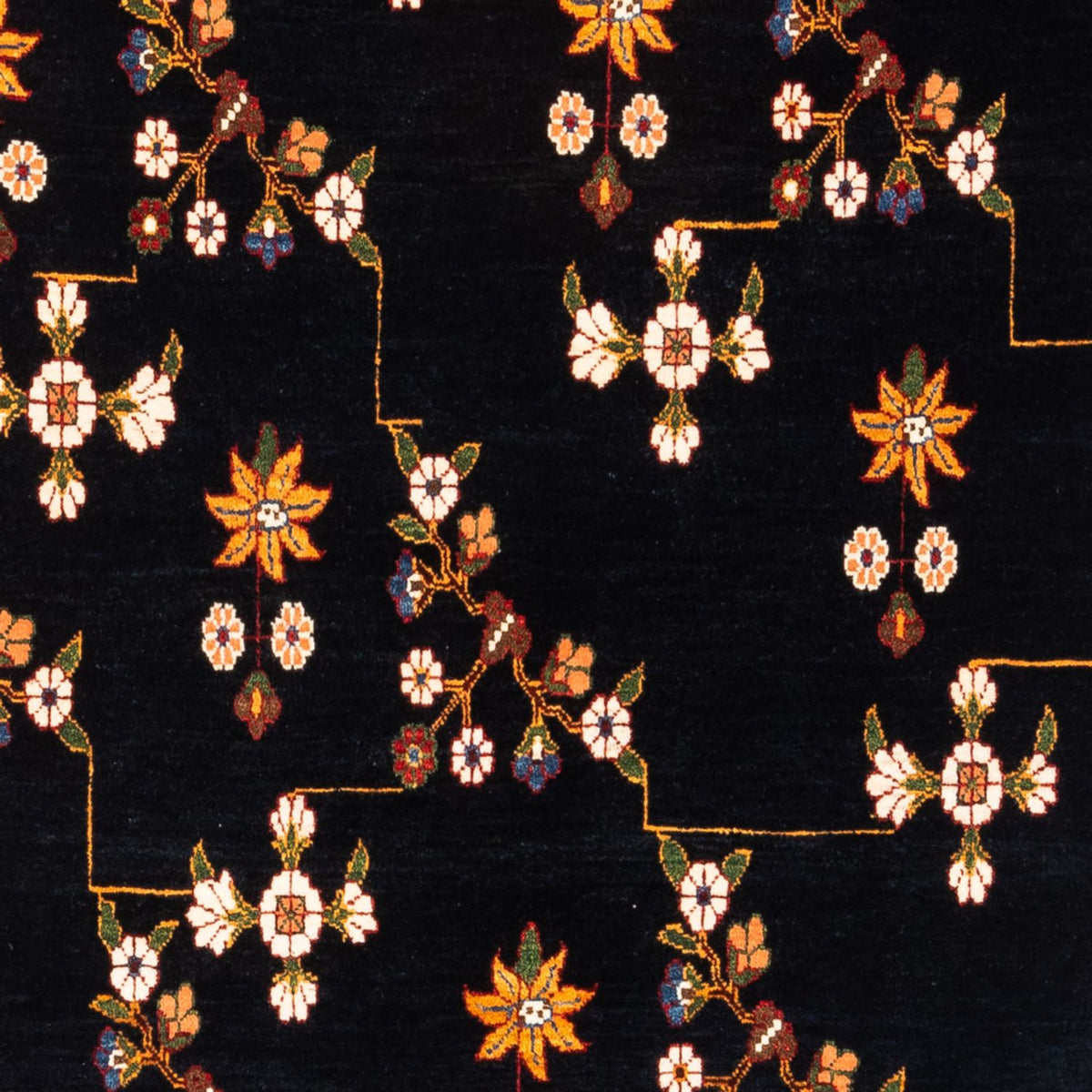 Gabbeh Teppich - Perser - 180 x 122 cm - dunkelblau