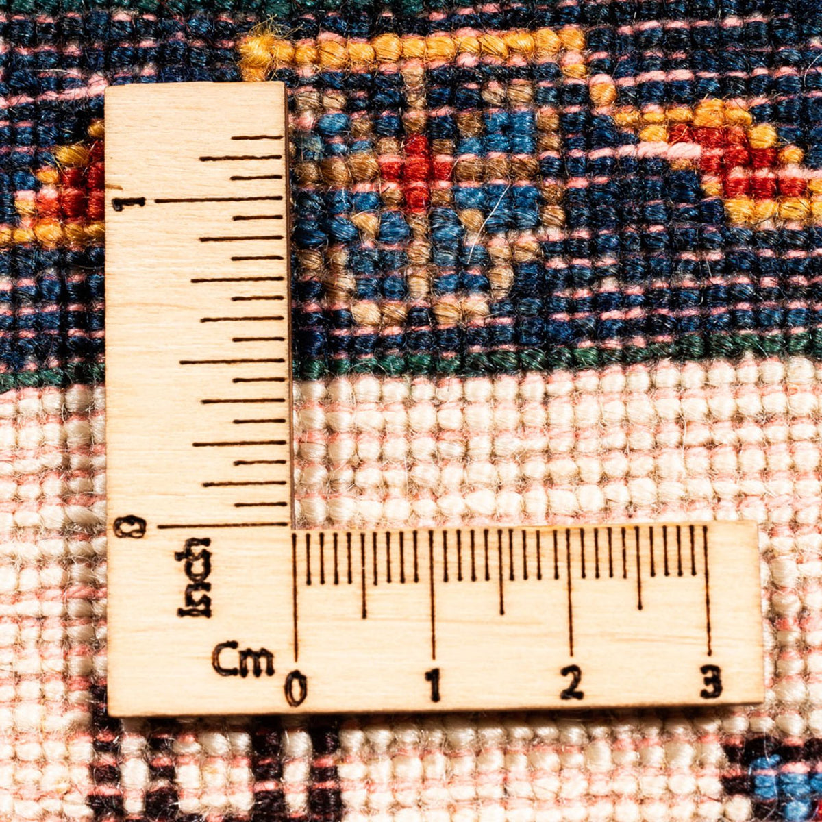 Gabbeh Teppich - Perser - 194 x 127 cm - creme